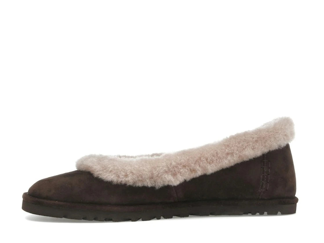 tenisky a boty UGG Zora Ballet Flat Dusted Cocoa (W) 1178111-DDC ADONIO
