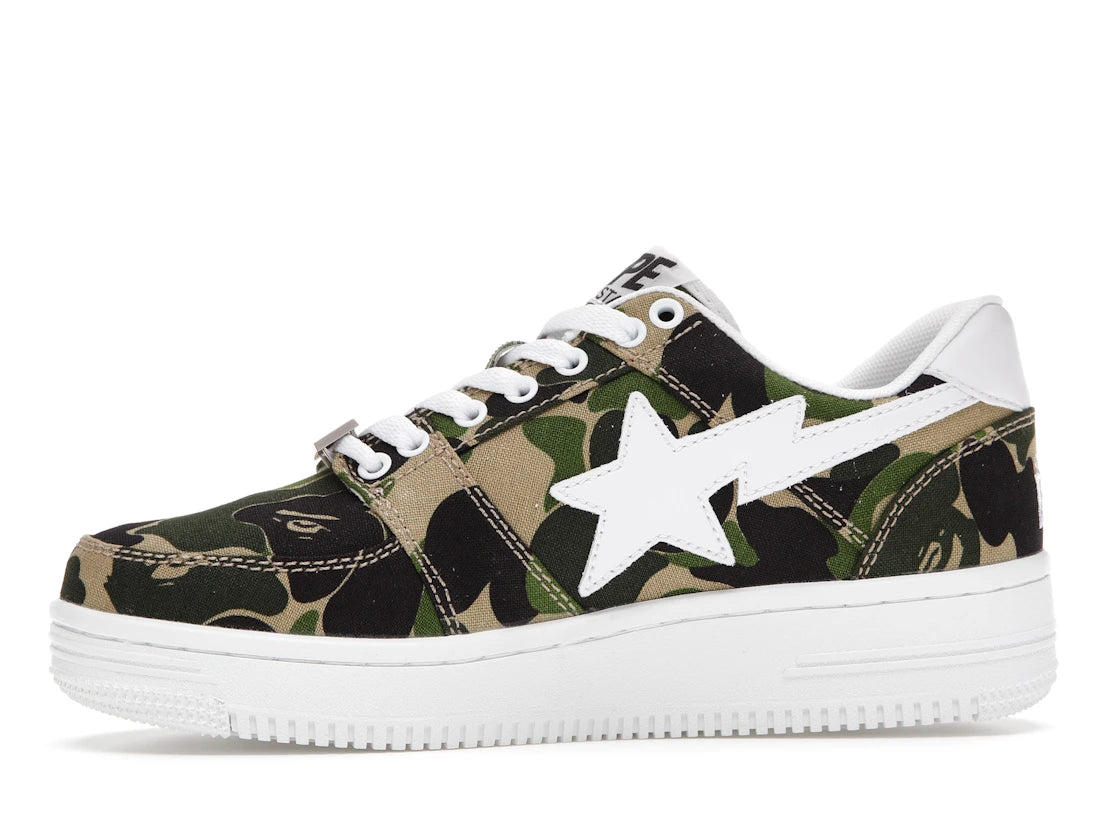 A Bathing Ape Bape Sta Low ABC Camo 20th Anniversary Green