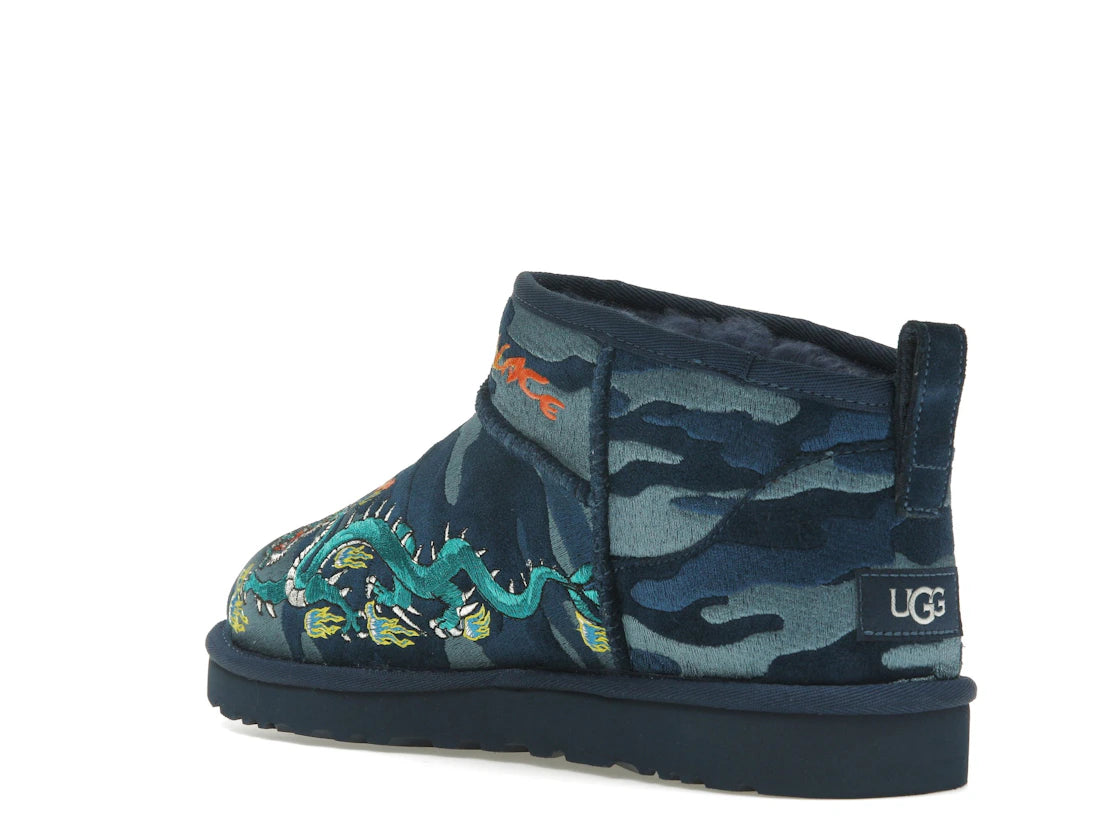 tenisky a boty UGG Classic Ultra Mini Boot Palace Navy Camo 1172071-BCM ADONIO