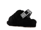 tenisky a boty UGG Fluff Yeah Slide Black (W) 1095119-BLK ADONIO