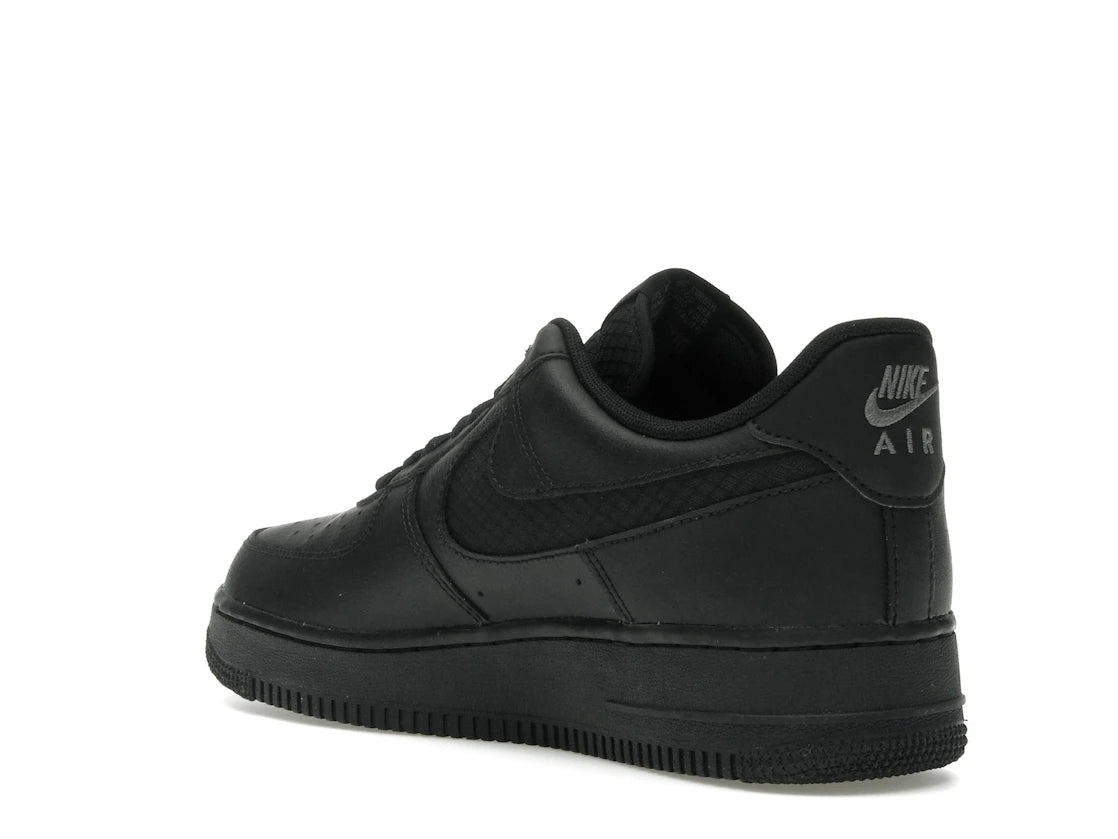 Nike Air Force 1 Low SE Triple Black Ripstop
