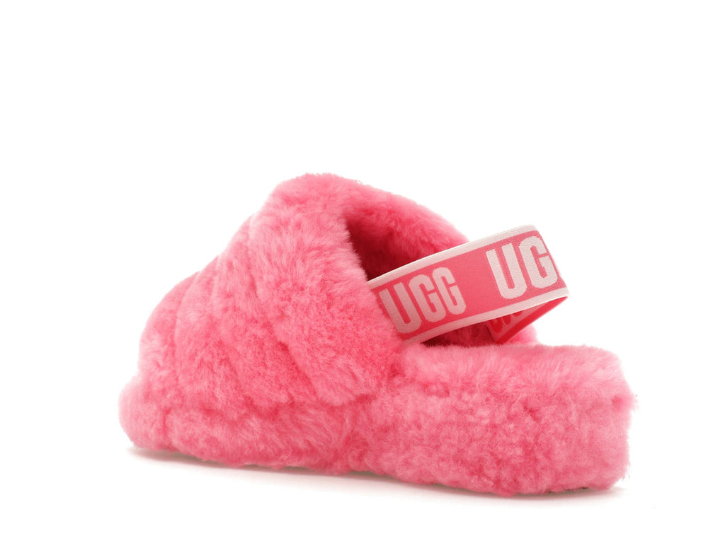 tenisky a boty UGG Fluff Yeah Slide Pink Rose (W) 1095119-PKRS ADONIO