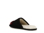 tenisky a boty UGG Scuff Logo Slipper Black Red 1101324-BLK ADONIO