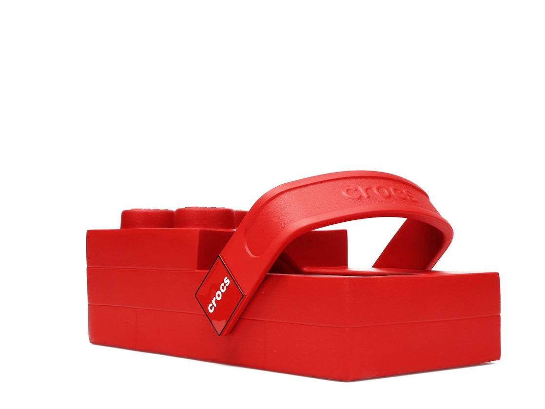 Crocs Brick Clog LEGO Red