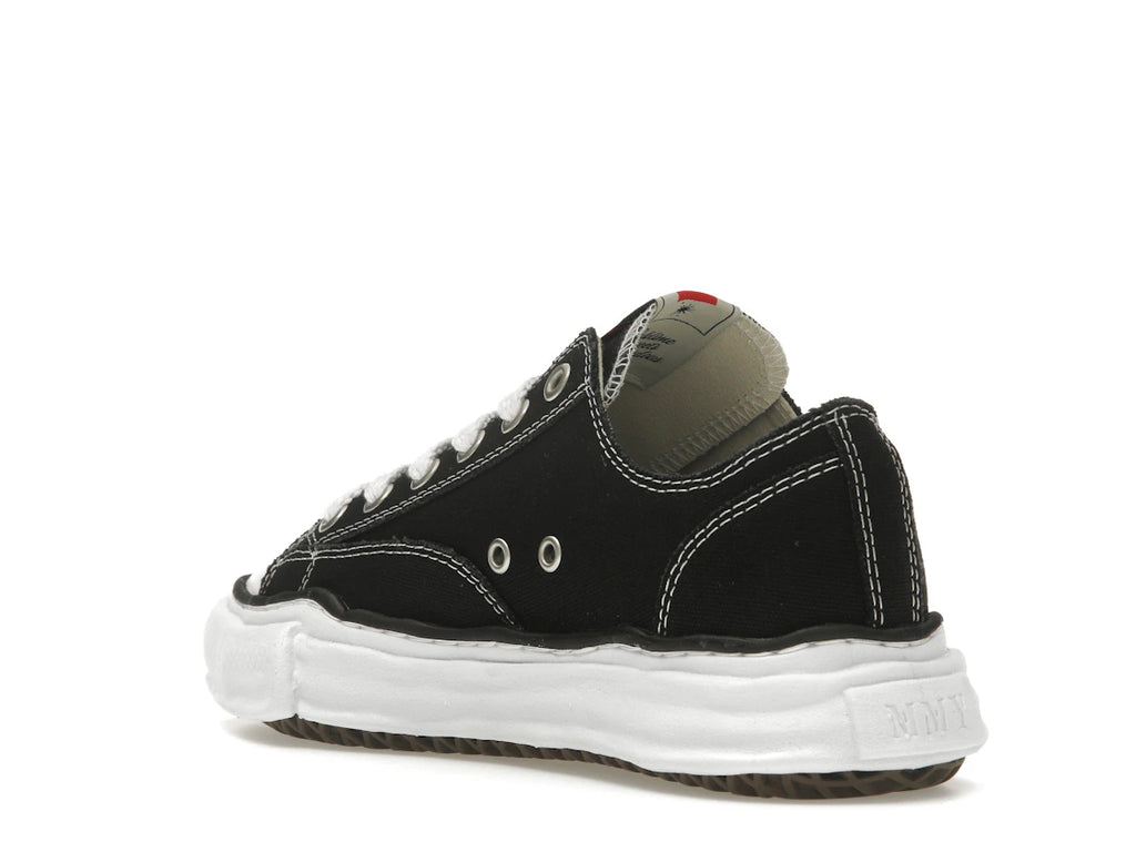 Maison Mihara Yasuhiro Peterson OG Sole Canvas Low Black
