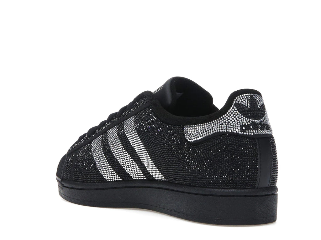 adidas Superstar II Rhinestone Black Silver (W)