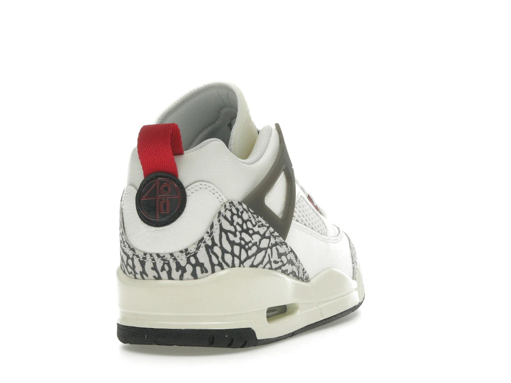 Jordan Spizike Low Sail Anthracite Coconut Milk Varsity Red