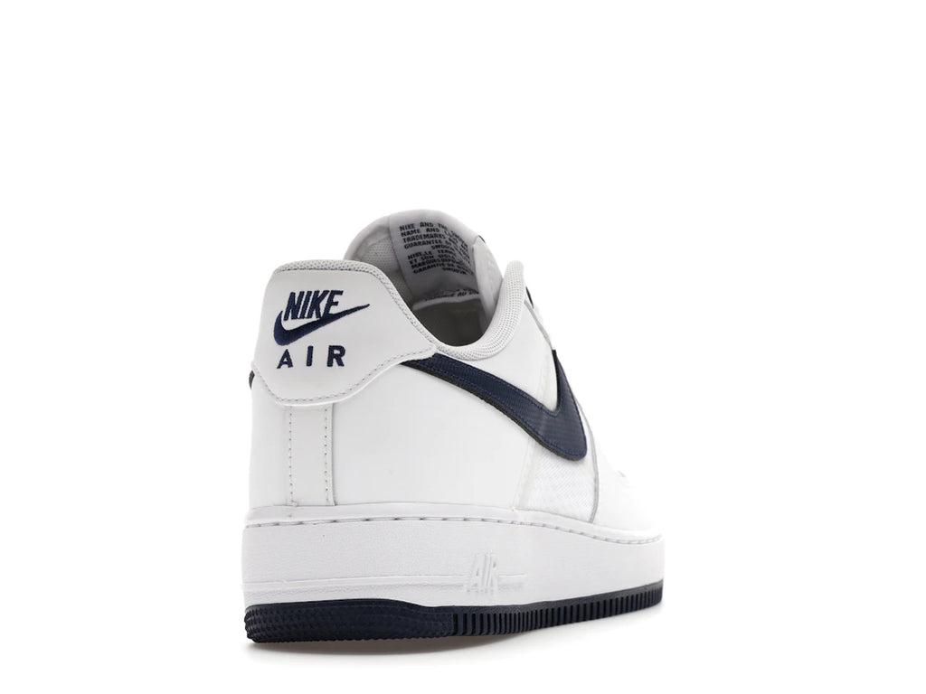Nike Air Force 1 Low '07 LV8 SE Mesh Tape White Midnight Navy