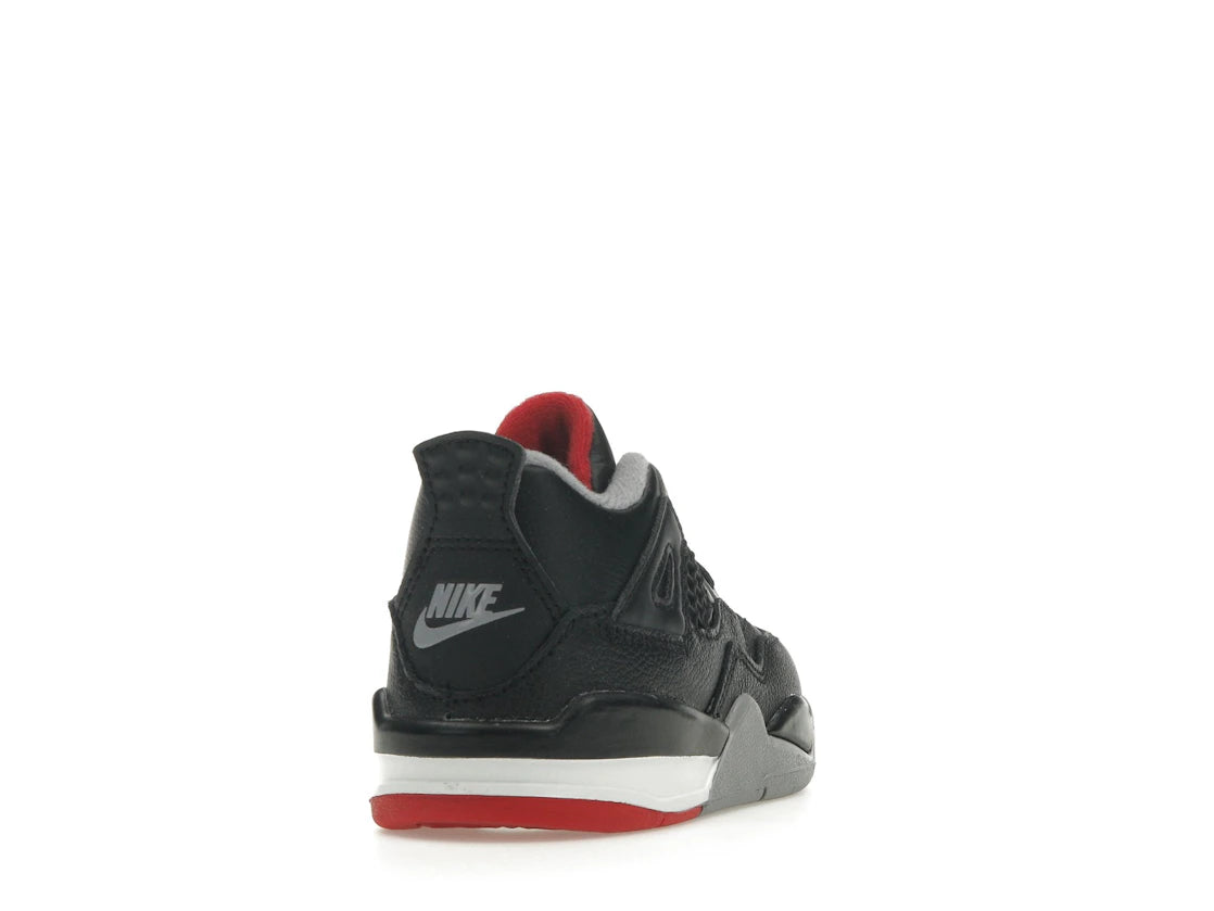 Air Jordan 4 Retro Bred Reimagined TD (Baby)