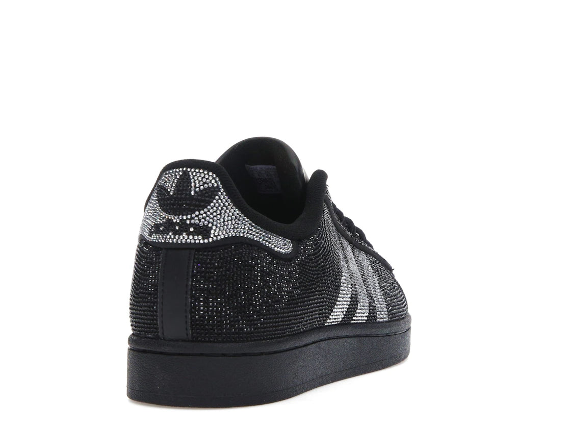 adidas Superstar II Rhinestone Black Silver (W)
