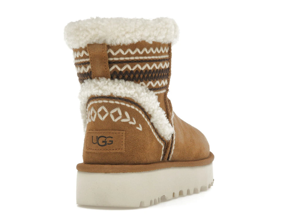 tenisky a boty UGG Classic Mini Atherson Boot Chestnut (W) 1158281-CHE ADONIO