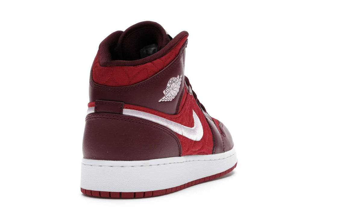 Jordan 1 Mid SE Red Quilt (GS)
