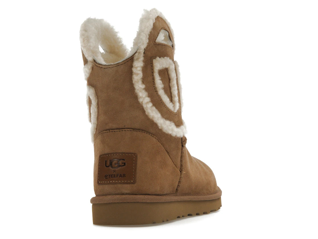 tenisky a boty UGG x Telfar Logo Mini Chestnut 1122991-CHE ADONIO