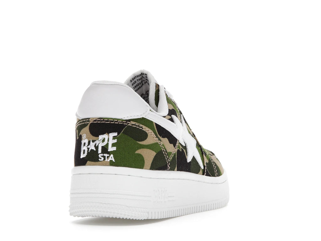 A Bathing Ape Bape Sta Low ABC Camo 20th Anniversary Green