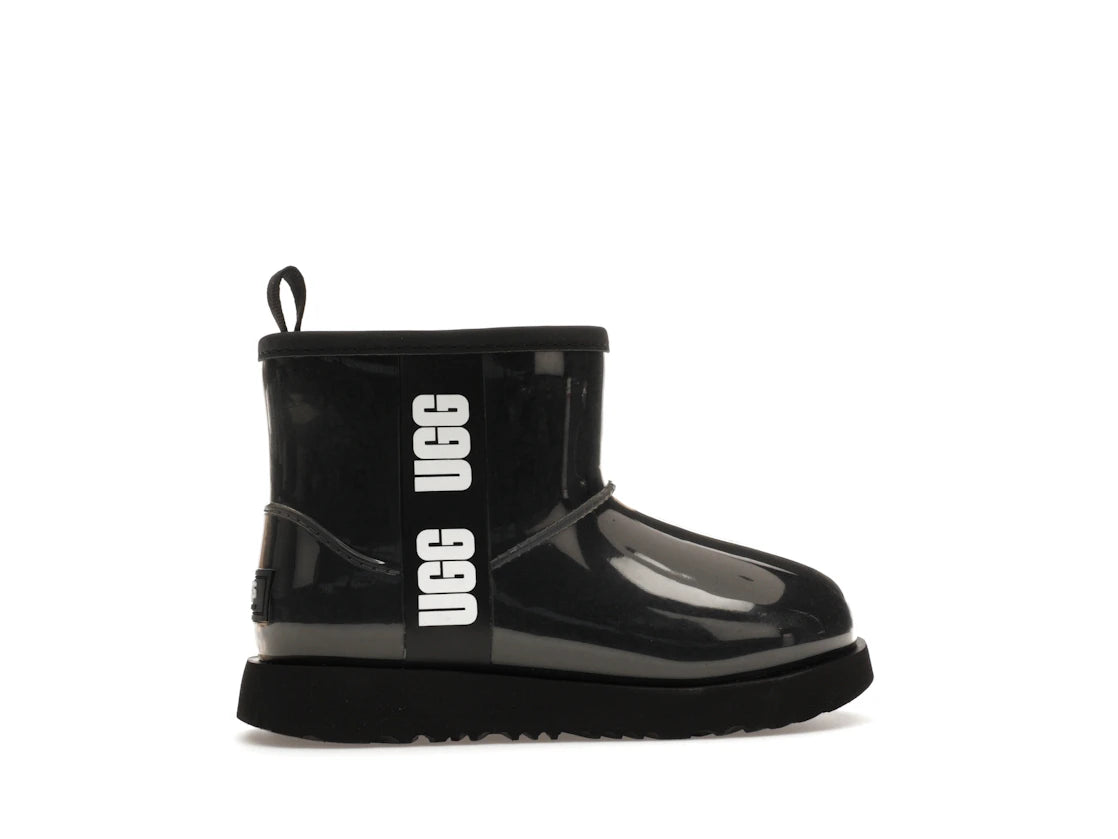 tenisky a boty UGG Classic Clear Mini II Boot Black (Kids) 1112386K-BLK ADONIO
