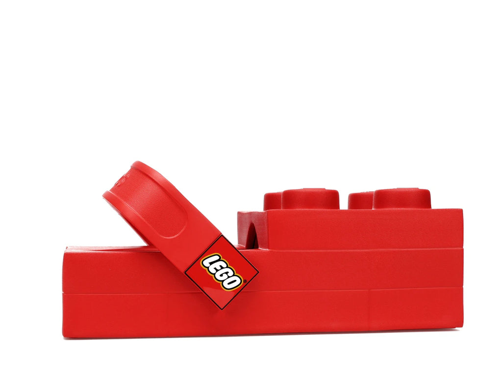Crocs Brick Clog LEGO Red
