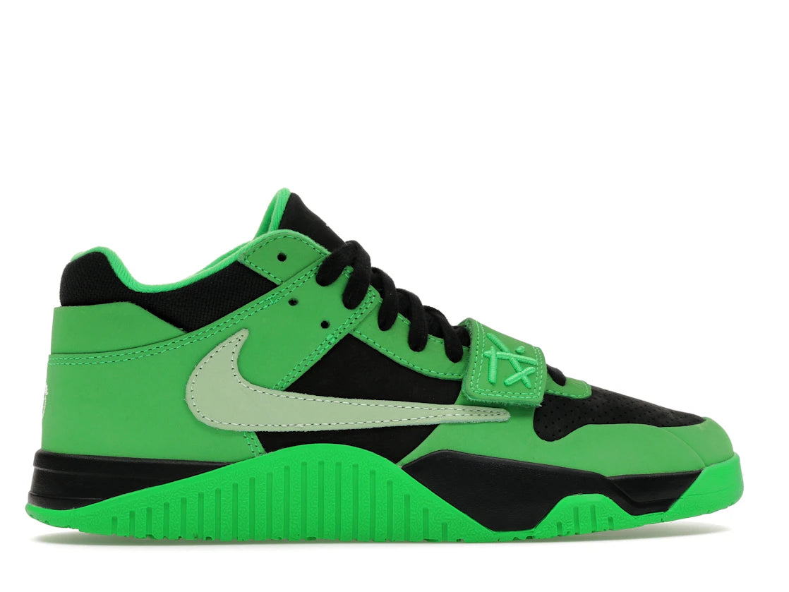 Jordan CJ1 T-Rexx Travis Scott Green Spark
