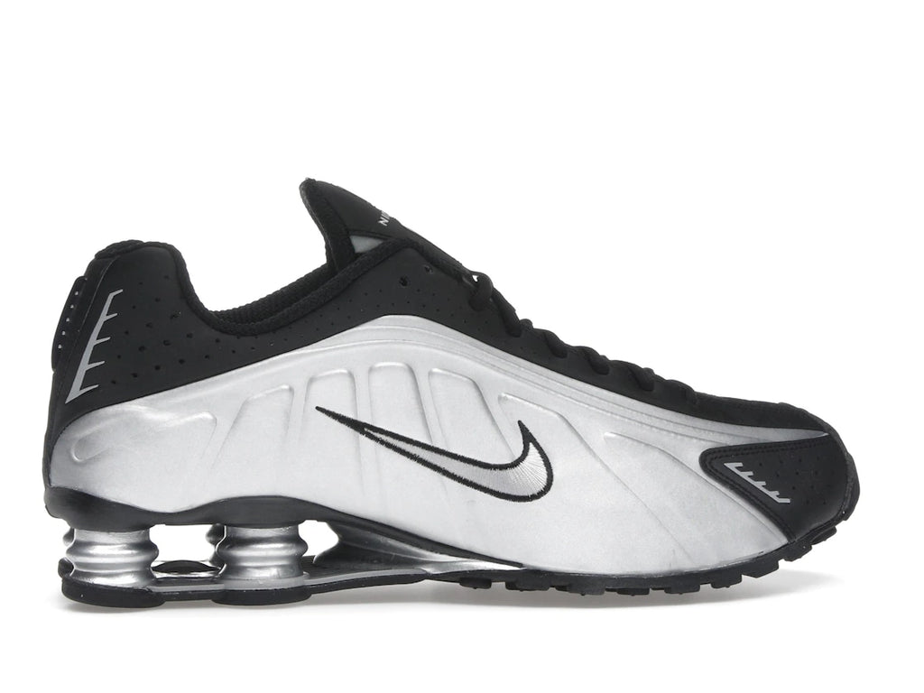 Nike Shox R4 Metallic Silver Black