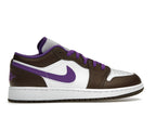 tenisky a boty Jordan 1 Low Purple Mocha (GS) 553560-215 ADONIO