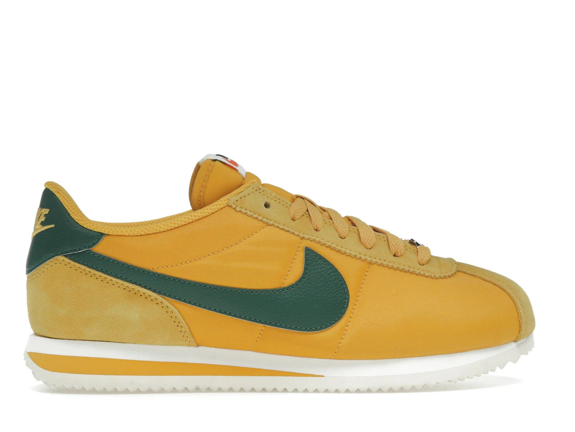 Nike Cortez Textile Yellow Ochre Gorge Green (W)