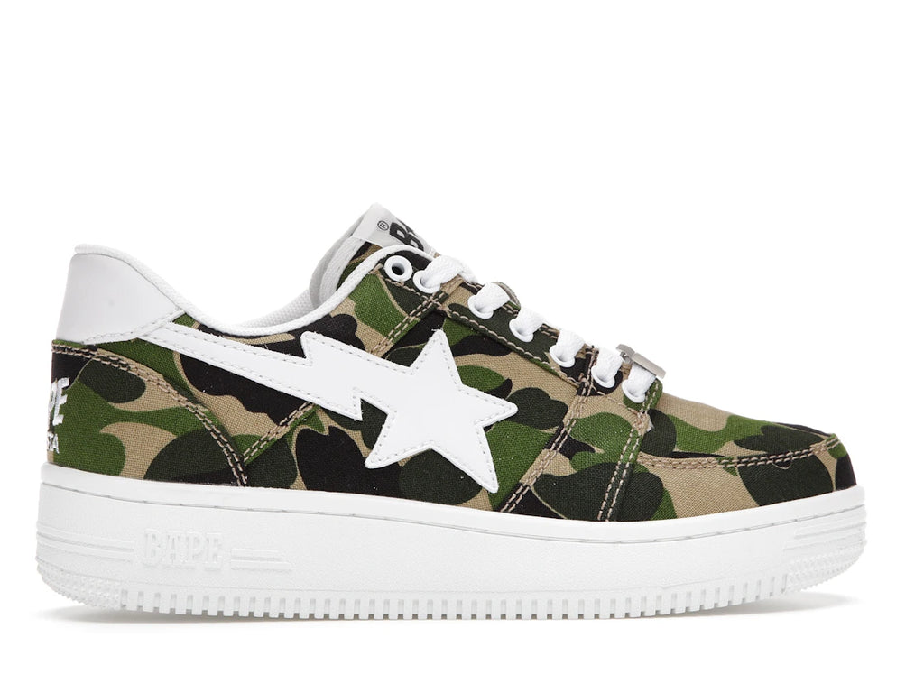 A Bathing Ape Bape Sta Low ABC Camo 20th Anniversary Green