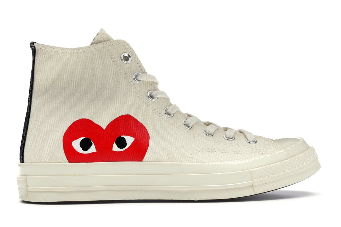 Converse Chuck Taylor All Star 70 Hi Comme des Garcons PLAY White