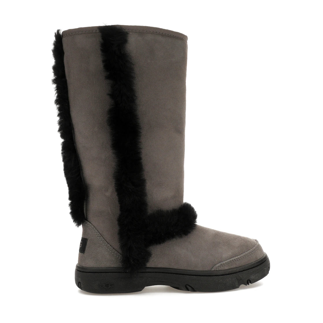 tenisky a boty UGG Sunburst Tall Boot Grey Black (W) 5218-GRB ADONIO