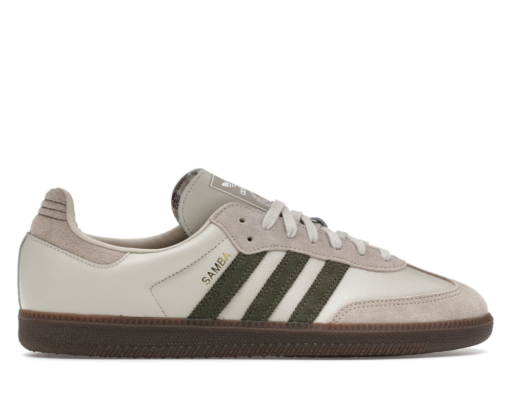 adidas Samba OG Aluminum Dark Khaki