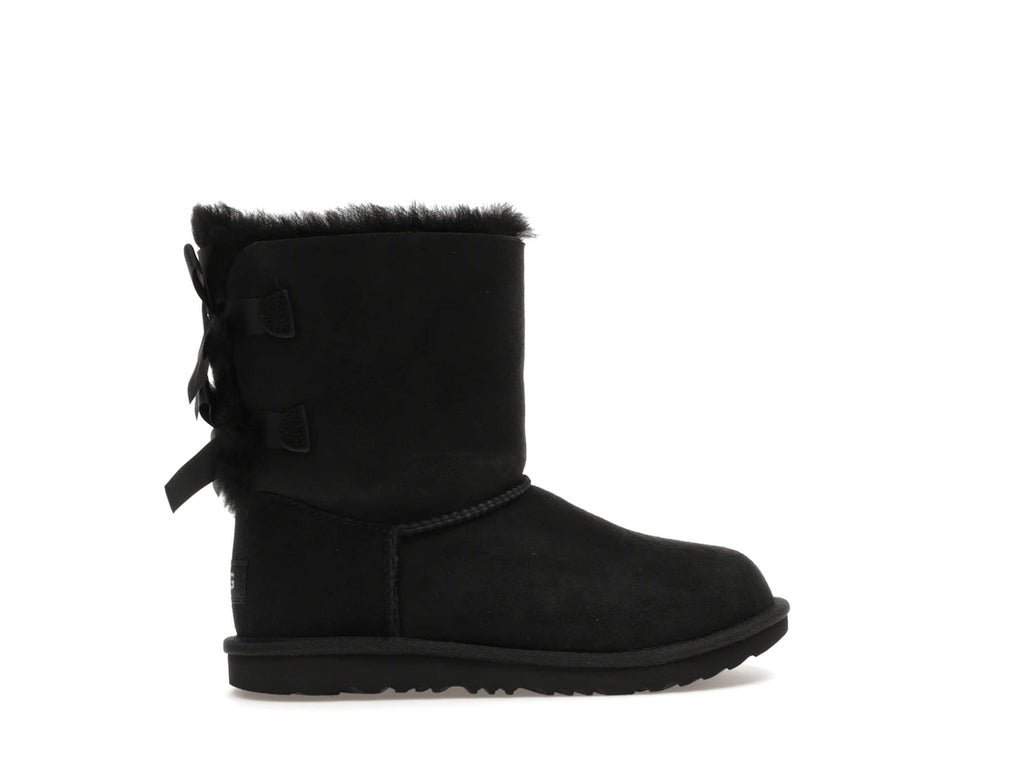 tenisky a boty UGG Bailey Bow II Boot Black (Kids) 1017394K-BLK ADONIO
