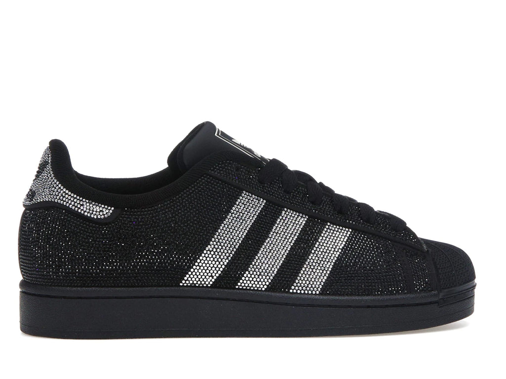 adidas Superstar II Rhinestone Black Silver (W)