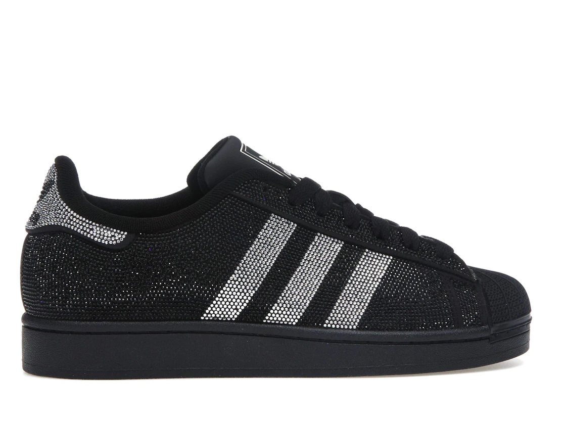 adidas Superstar II Rhinestone Black Silver (W)