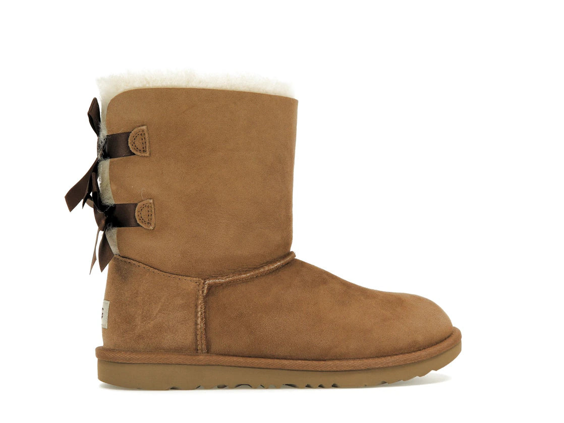 tenisky a boty UGG Bailey Bow II Boot Chestnut (Kids) 1017394K-CHE ADONIO